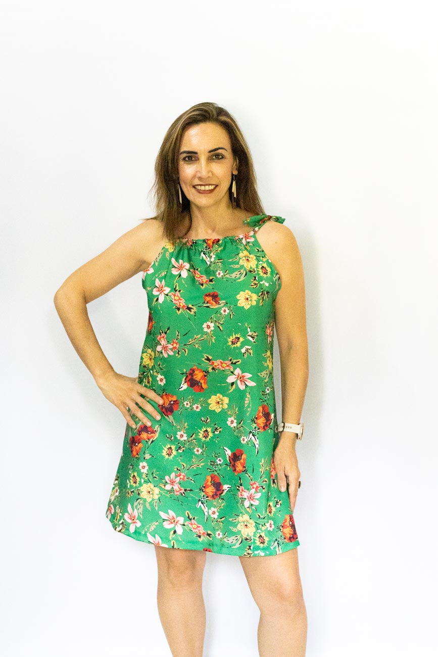 Floral Fling Mini Dress