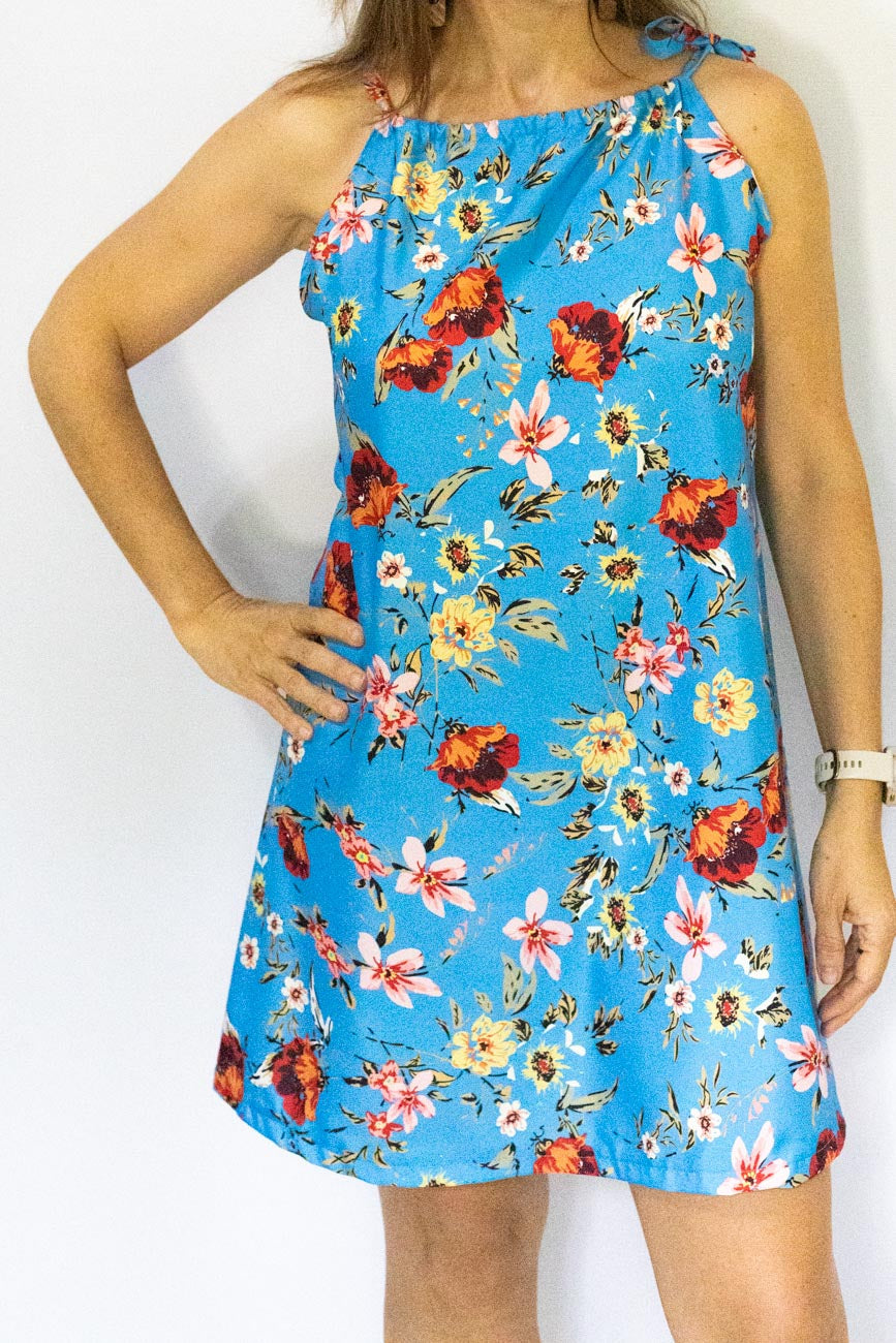 Floral Fling Mini Dress