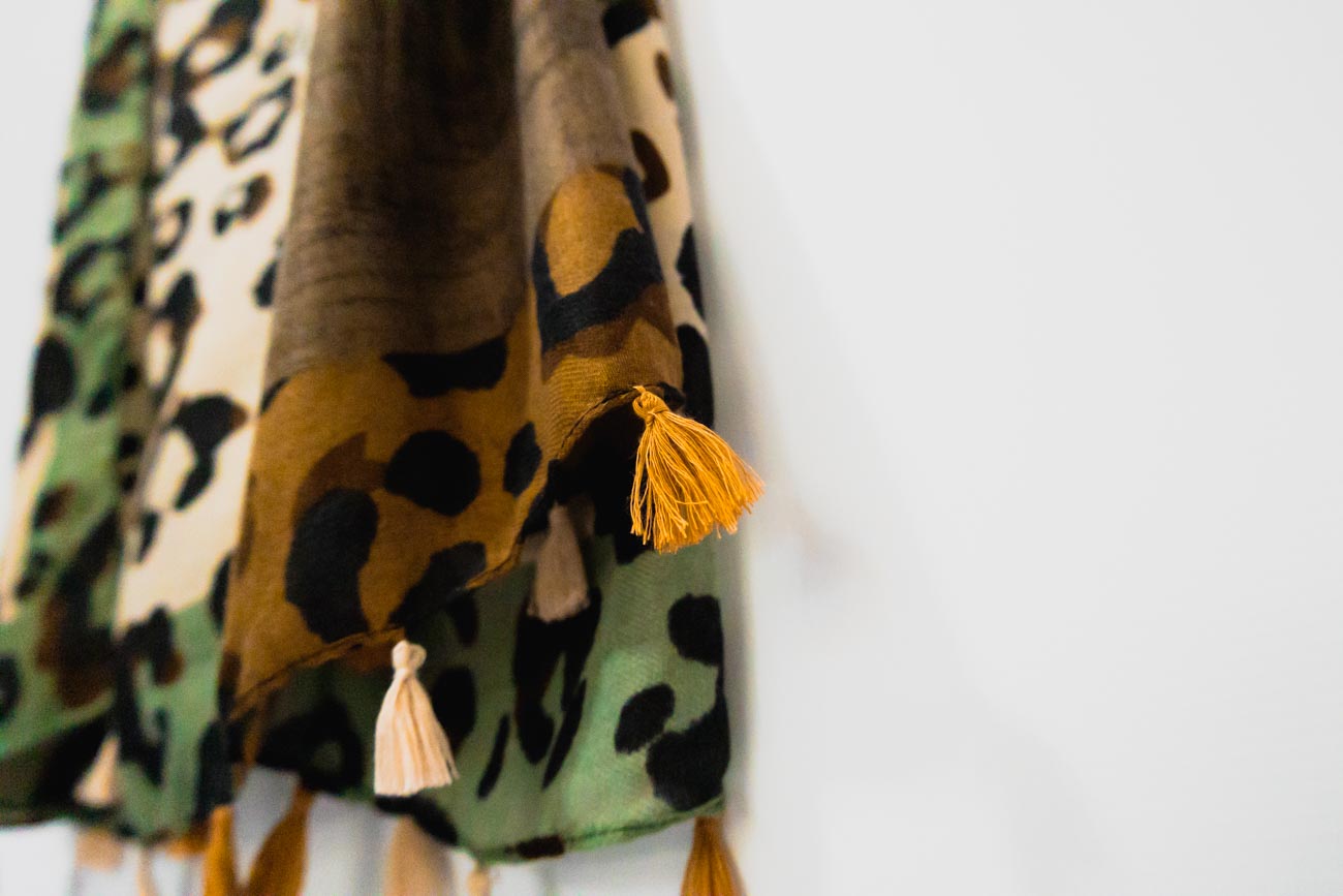 Leopard Dusk Scarf