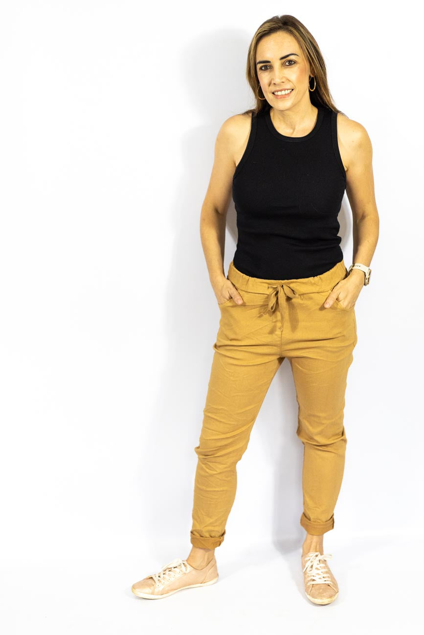 Desert Dune Camel Pants