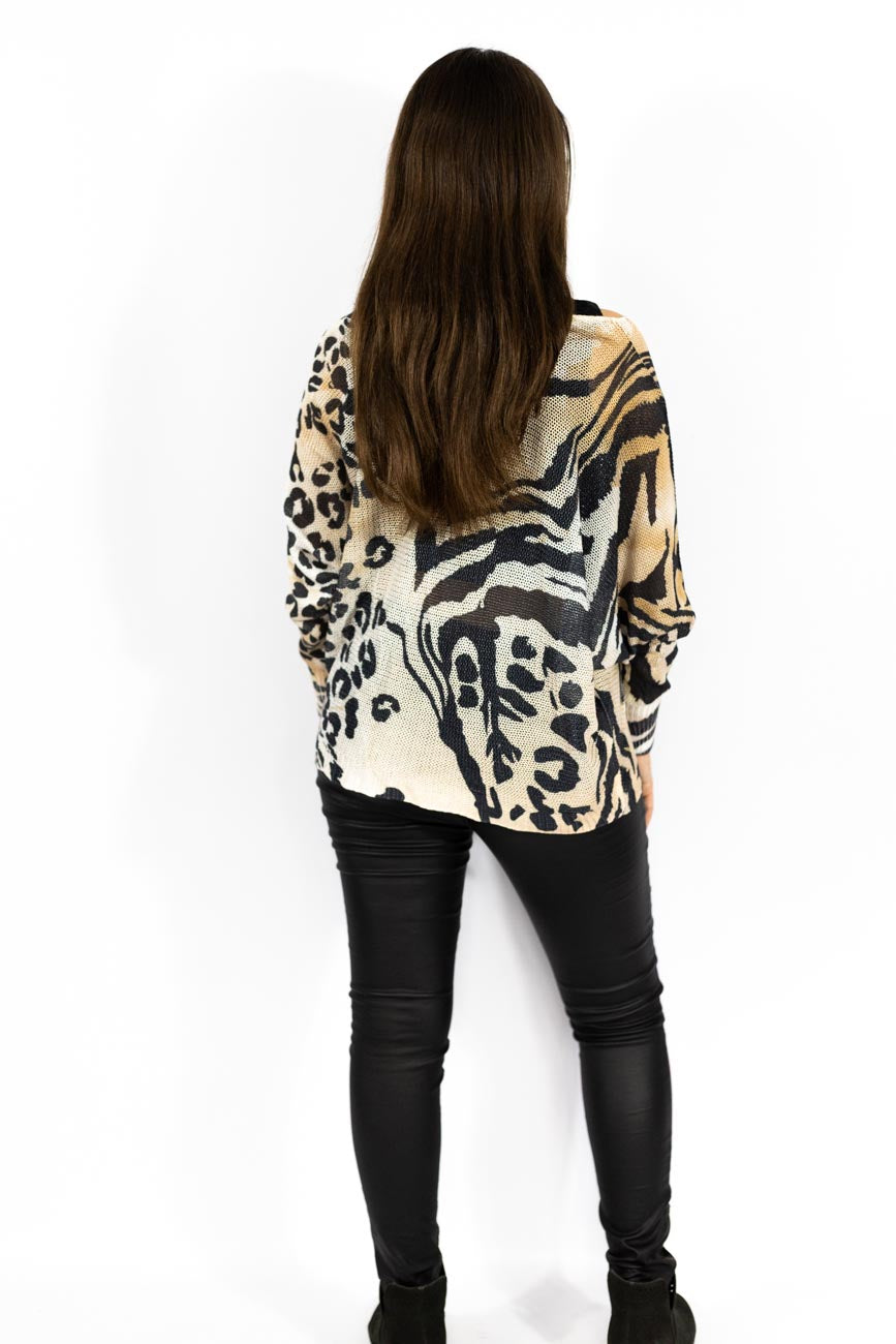 Golden Wild Viscose Knit