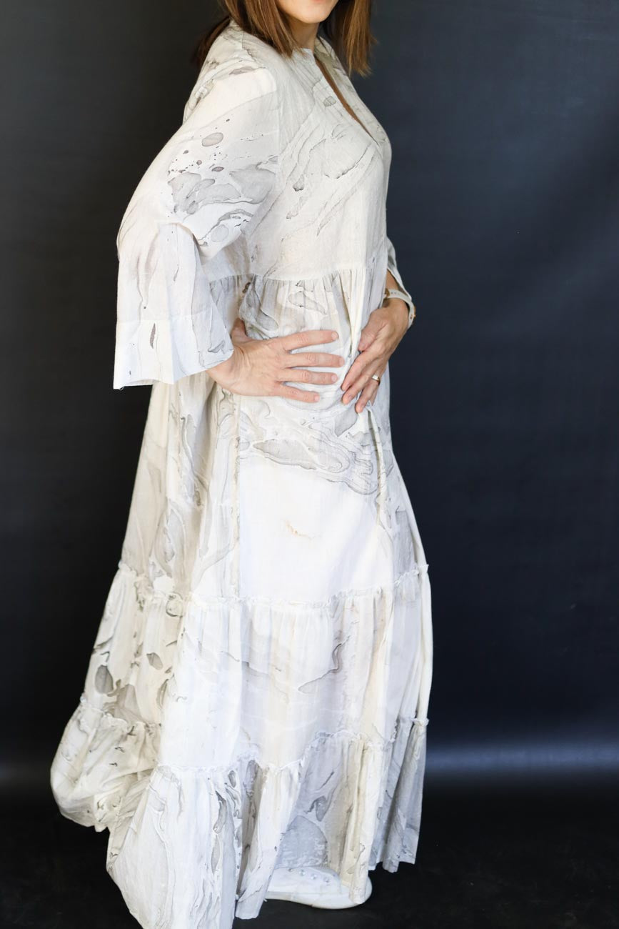 Bohemian Tiered Long Dress
