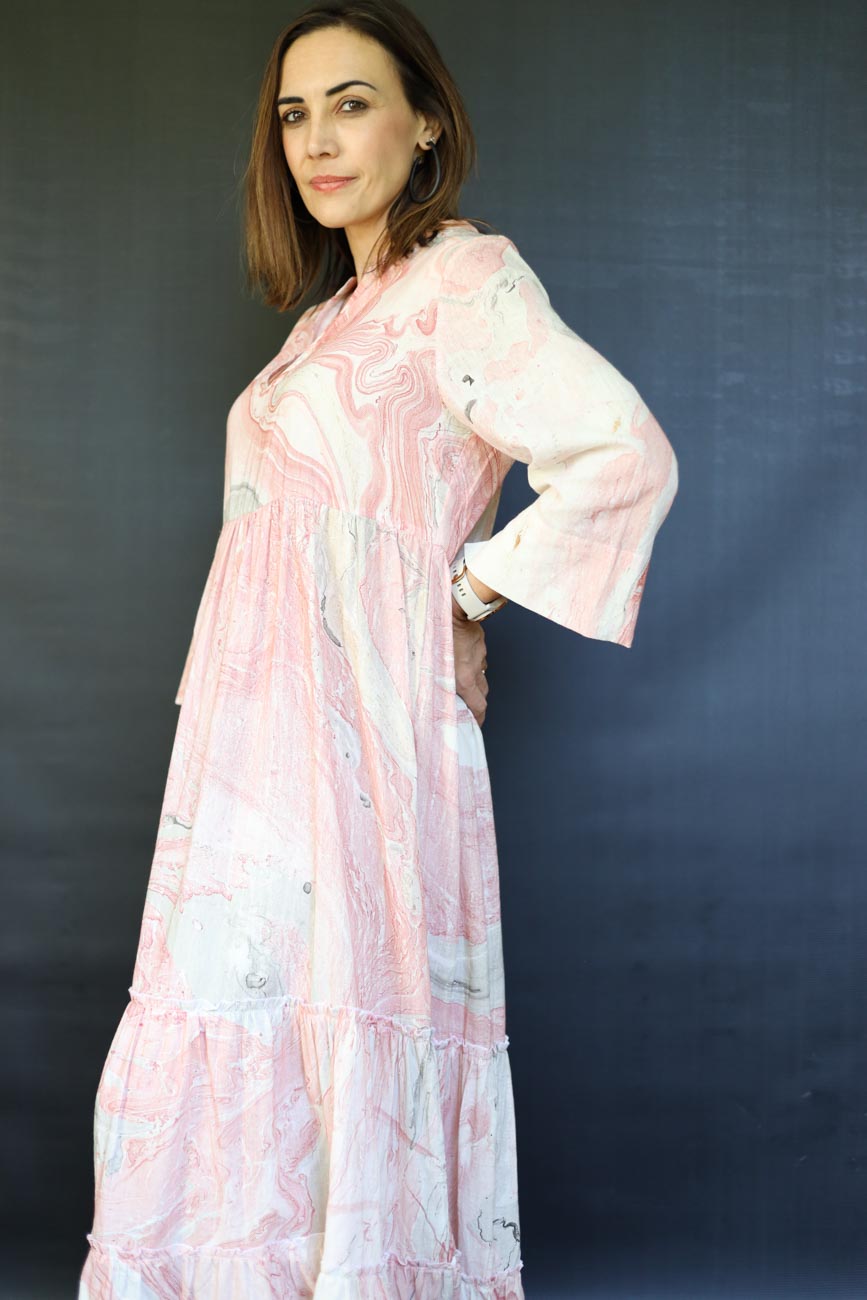 Bohemian Tiered Long Dress