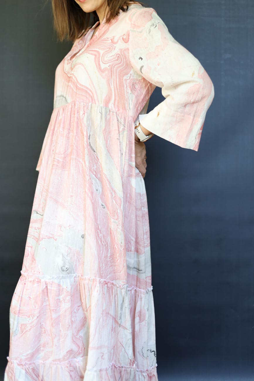 Bohemian Tiered Long Dress