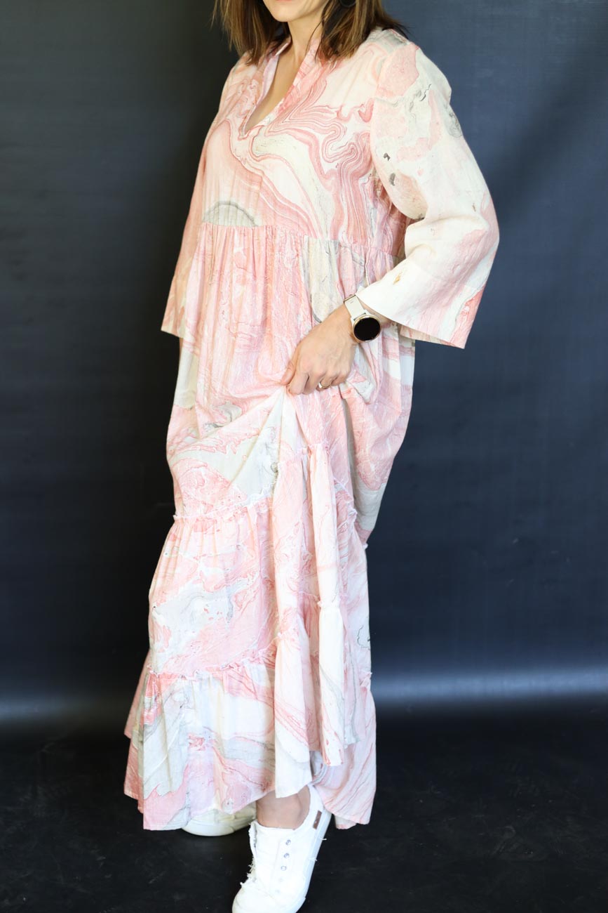 Bohemian Tiered Long Dress