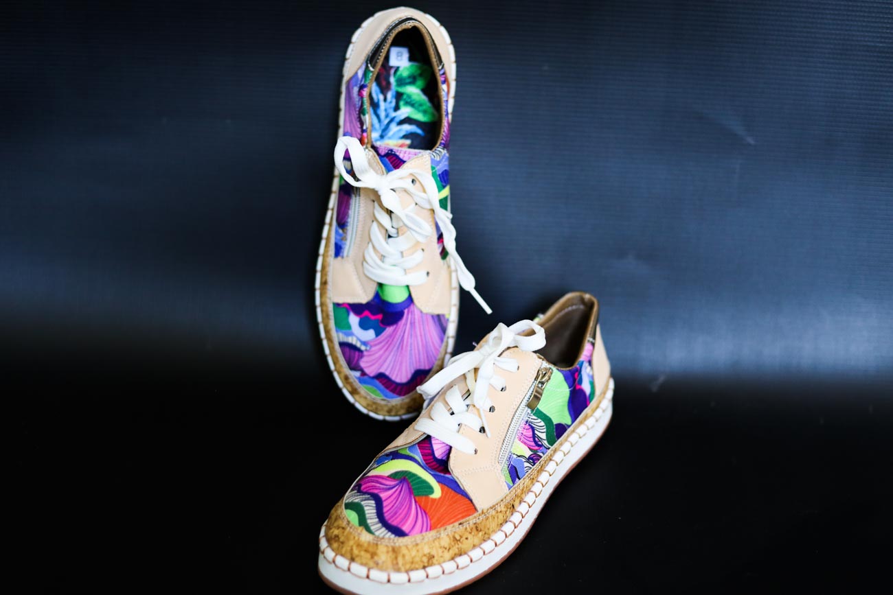 Colourful Patterned Sneakers