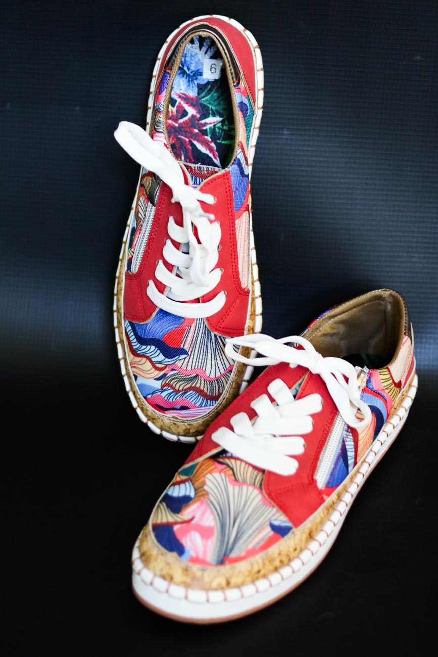 Colourful Patterned Sneakers