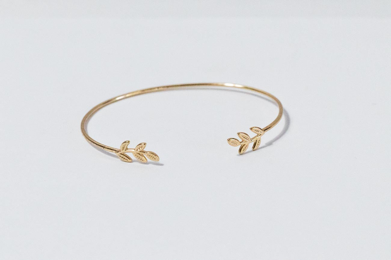 Leaf Cuff Bracelet