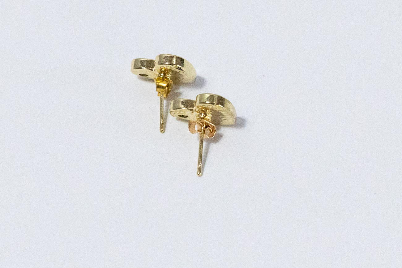 Heart Stud Earrings