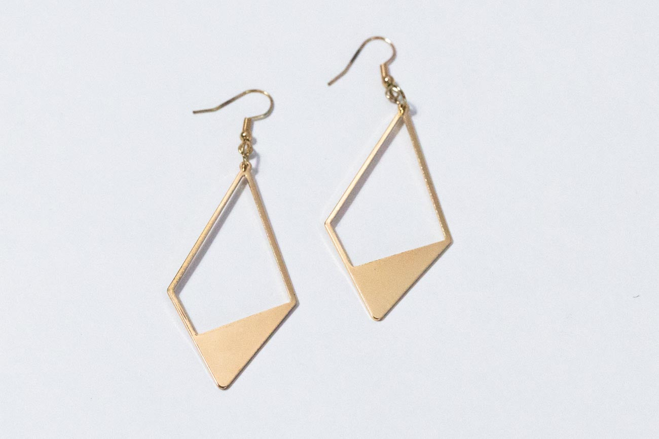 Minimalist Diamond Earrings