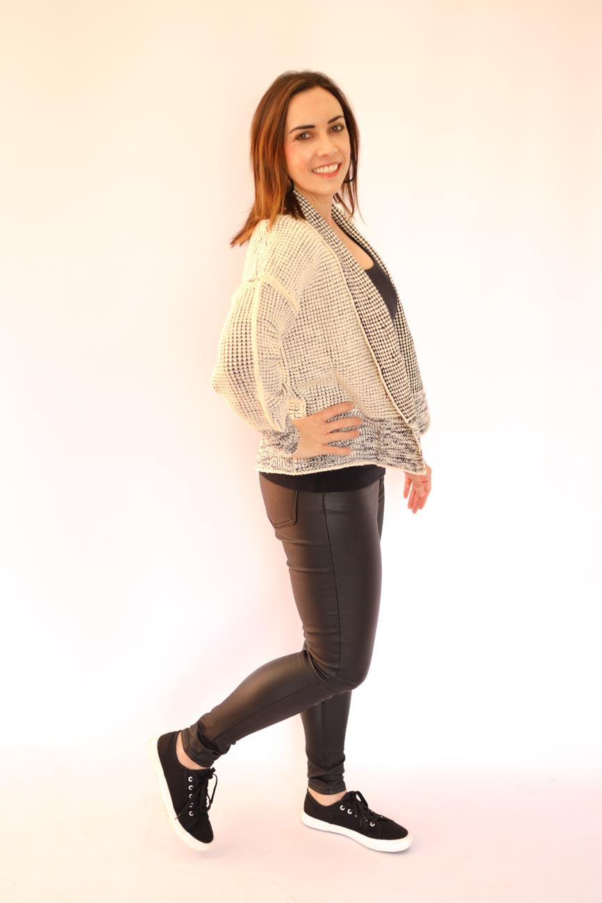 Lightweight Knit Open Cardigan