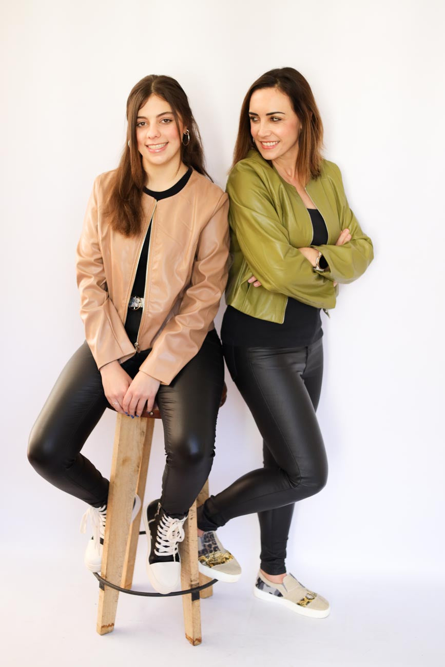 Faux-Leather Classic Jacket