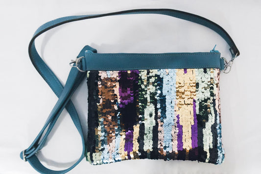 Aqua Dazzle Handbag
