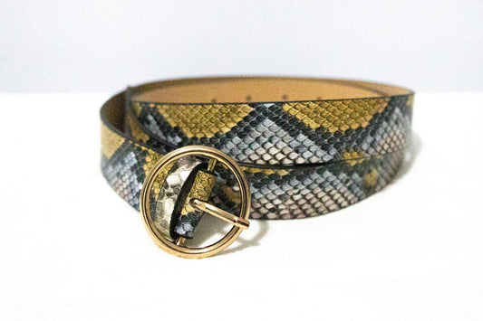 Snakeskin Belt