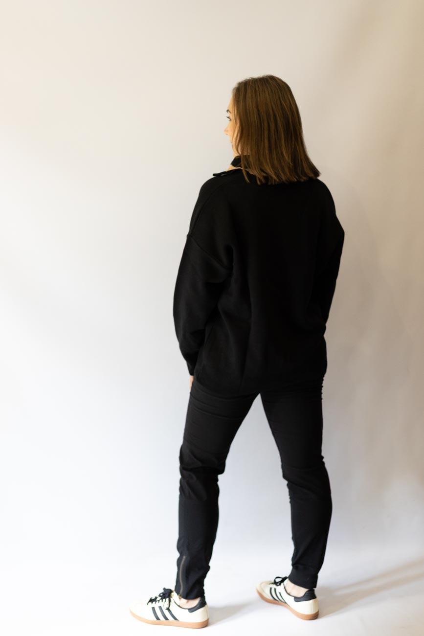 Black Knit Jumper