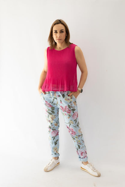 Floral Print Pants
