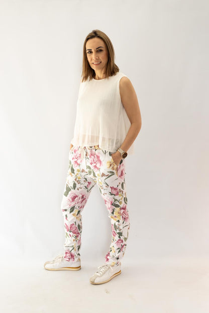 Floral Print Pants