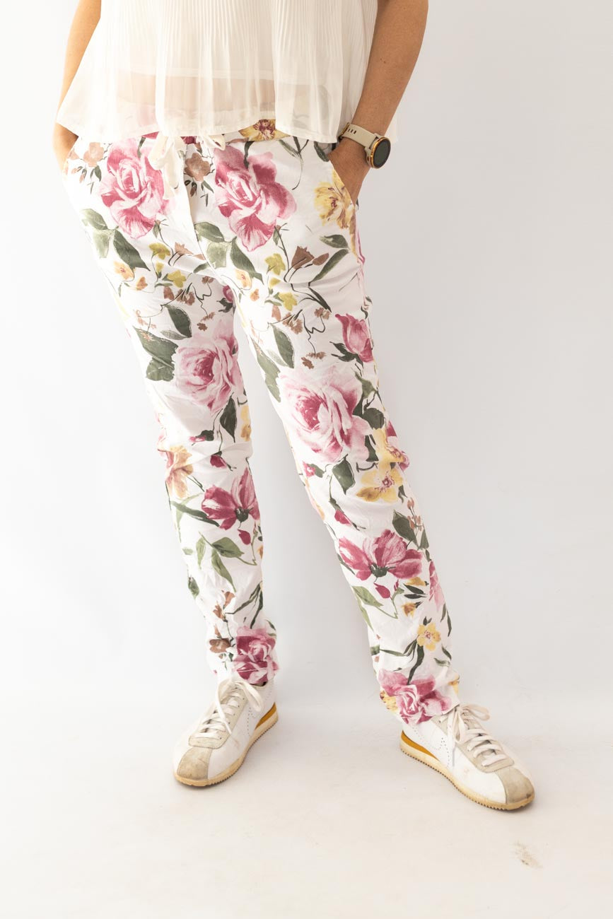 Floral Print Pants