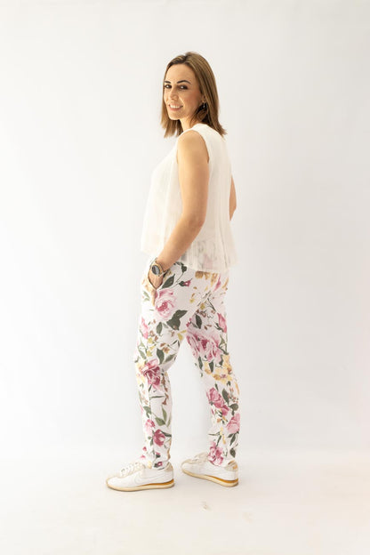 Floral Print Pants
