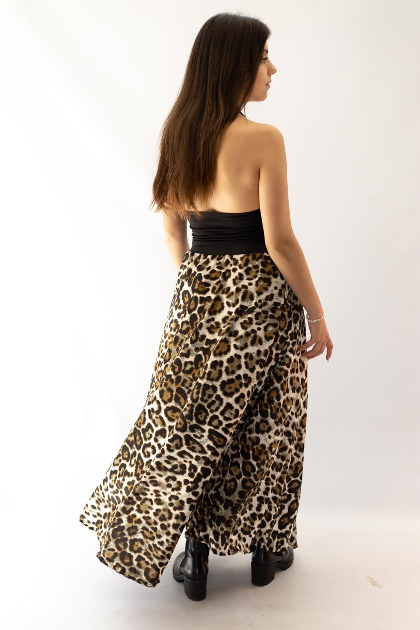 Leopard Luxe Maxi Skirt