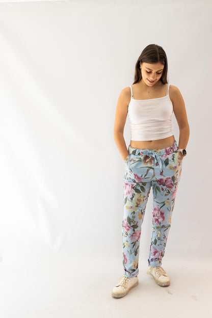 Floral Print Pants