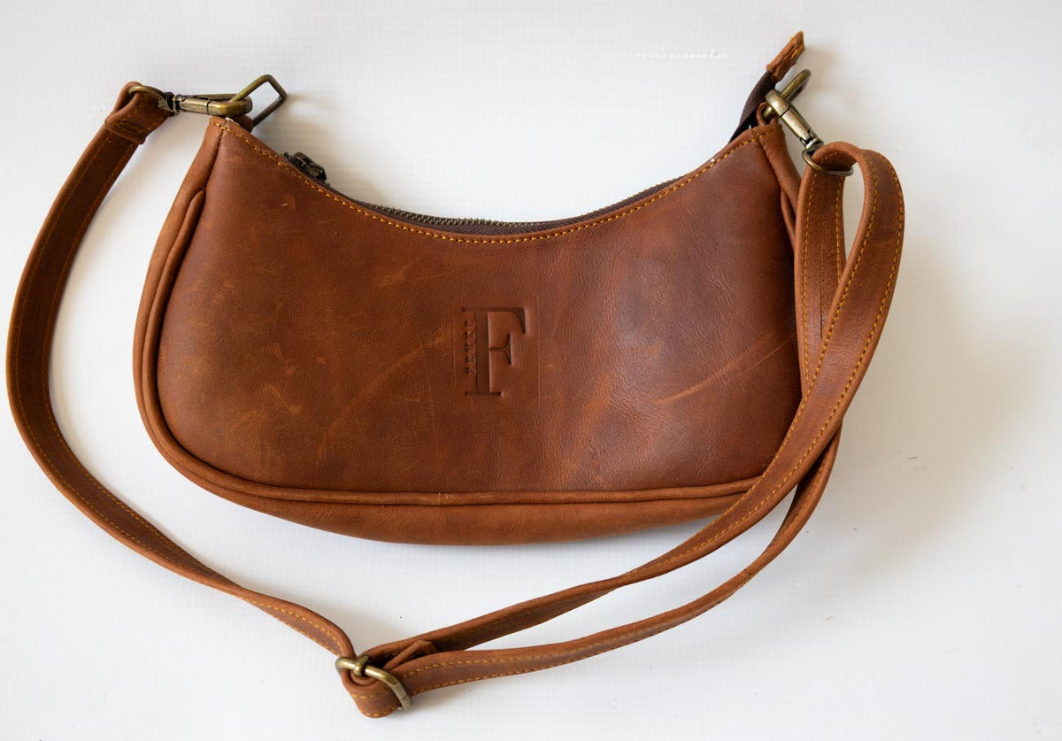 Tavia Leather  Bag