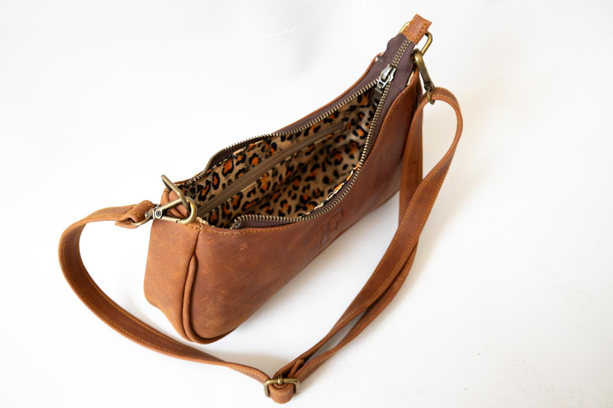 Tavia Leather  Bag