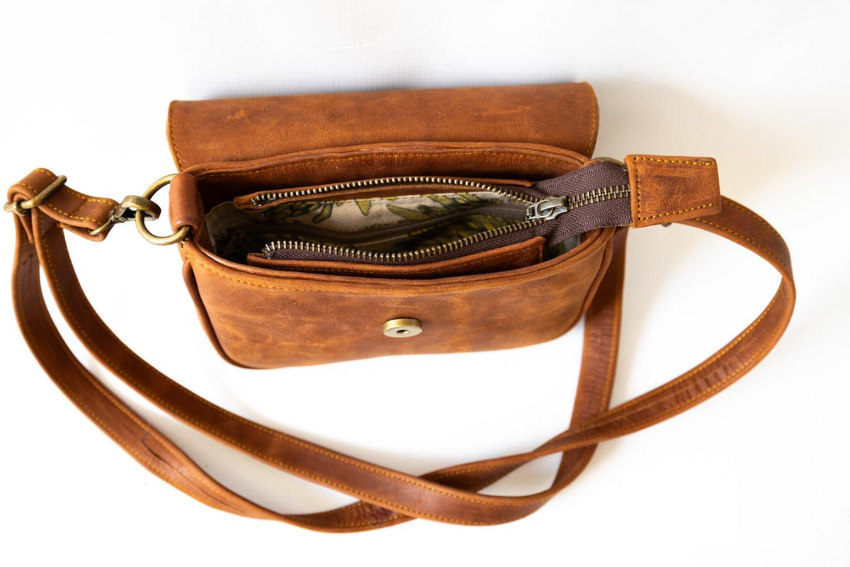 Cova Midi Leather  Bag