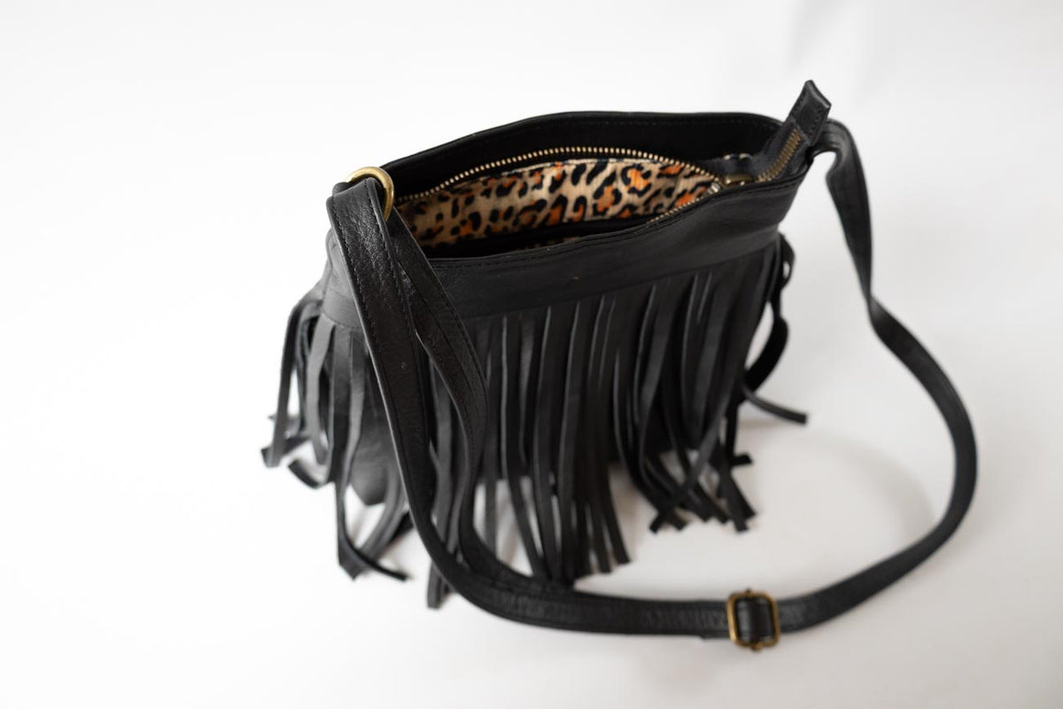 Dakota Fringe Leather Bag