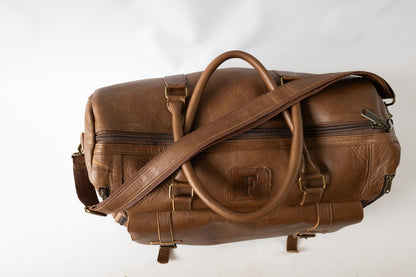 Hudson Leather Travel Bag