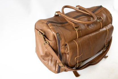 Hudson Leather Travel Bag