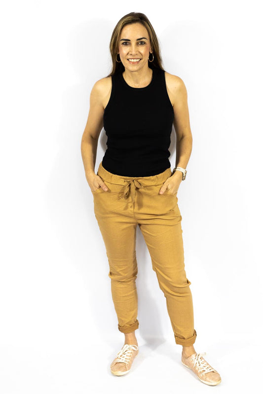 Desert Dune Camel Pants