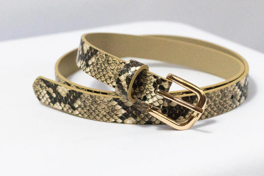 Snakeskin Belt