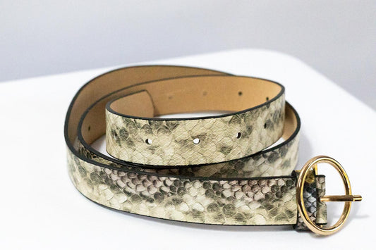 Snakeskin Belt