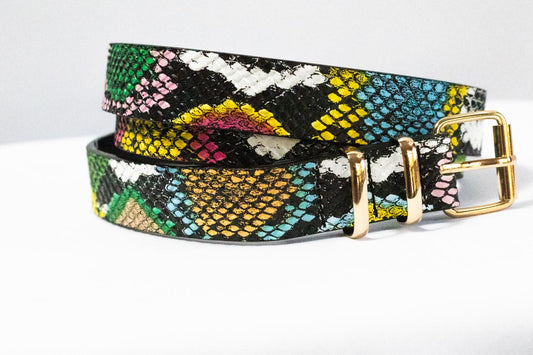 Snakeskin Belt