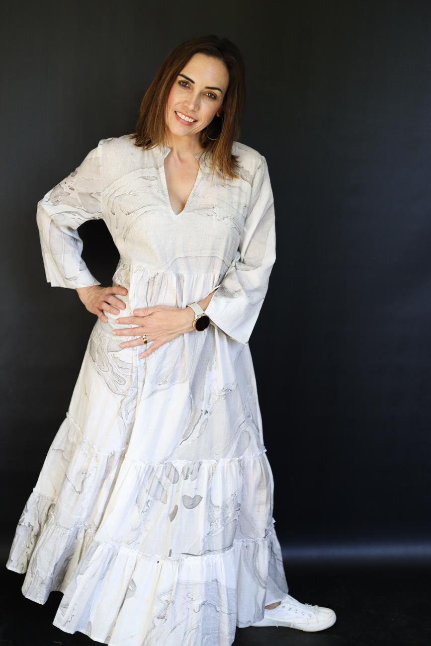 Bohemian Tiered Long Dress