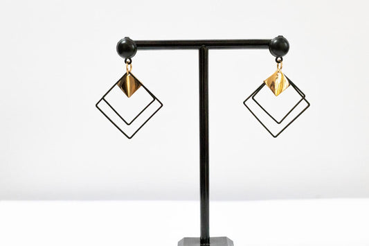 Geometric Drop Earrings