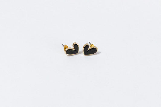 Heart Stud Earrings