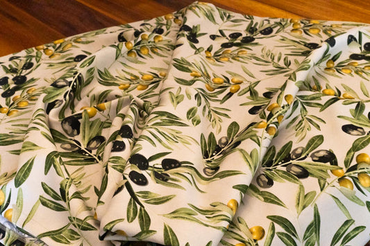 Olive Branch Elegance Table Cloth