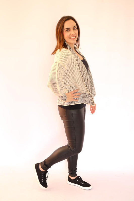 Lightweight Knit Open Cardigan